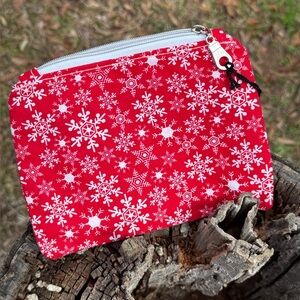 Red Snowflake Mini Bag